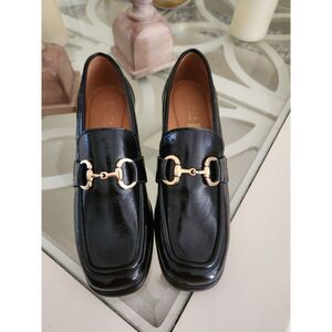 CRUZA ‎ Black Women's loafers Shoes Leather Upper size 9
